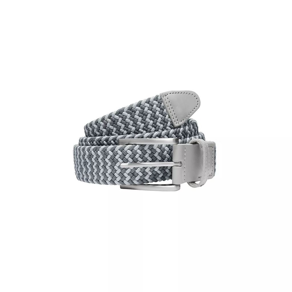 [05448305L/XL] Puma Men's Golf Belt | Braided Weave | Ash Grey (L/XL)