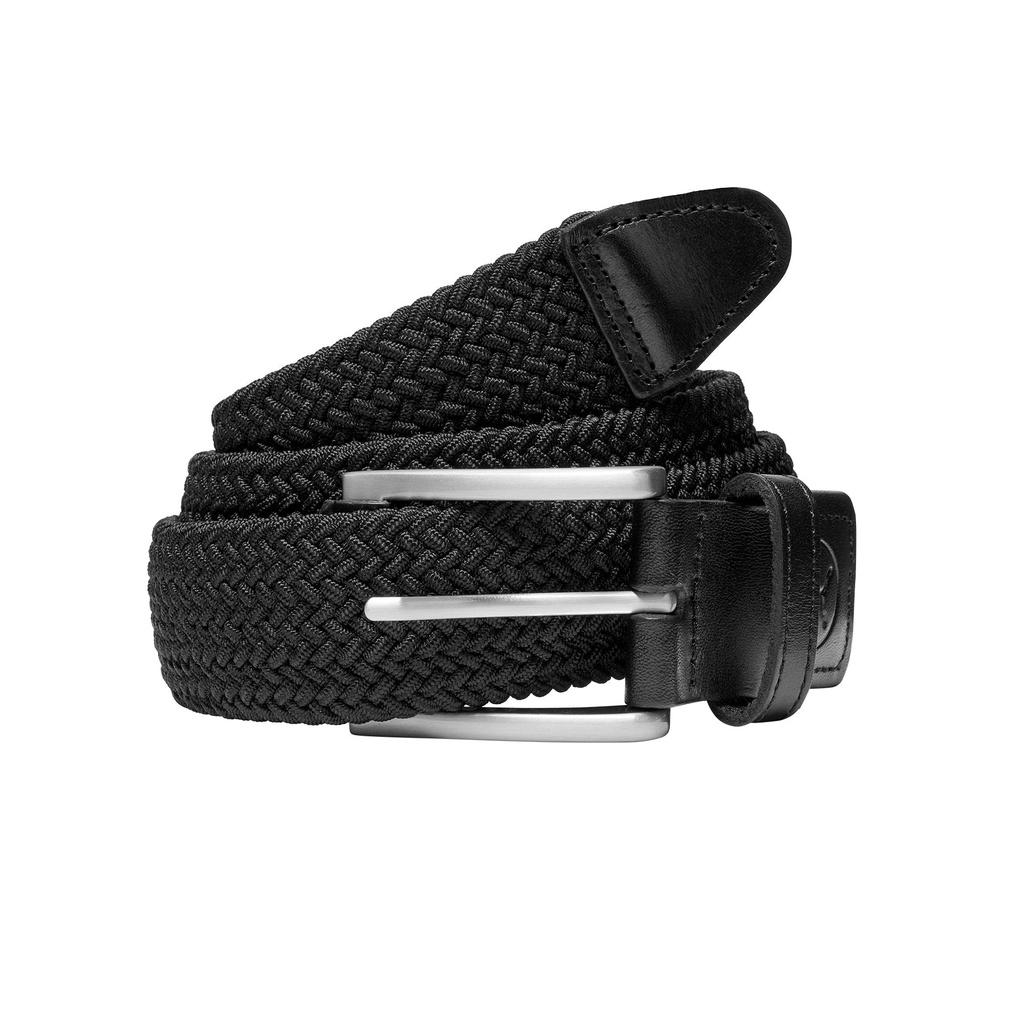 [05448301-L/XL] Puma Men's Golf Belt | Braided Weave | Black (L/XL)