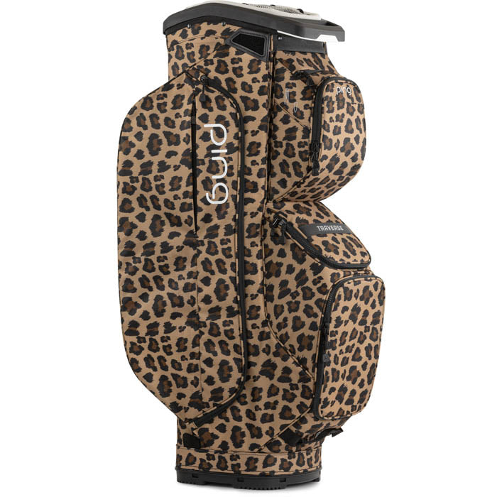 [4T244BL] Ping Golf Bags | Traverse 244 Cart | Leopard