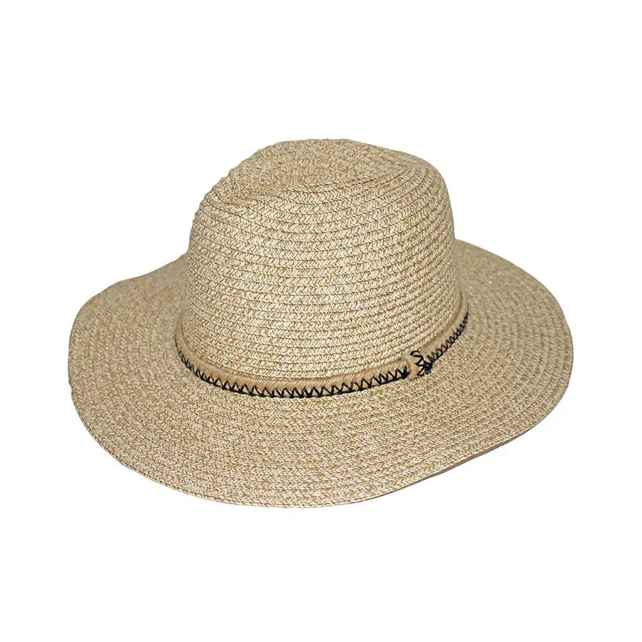 [ERV1070-1] 360Five Womens Fedora Hat | Sharon | Natural