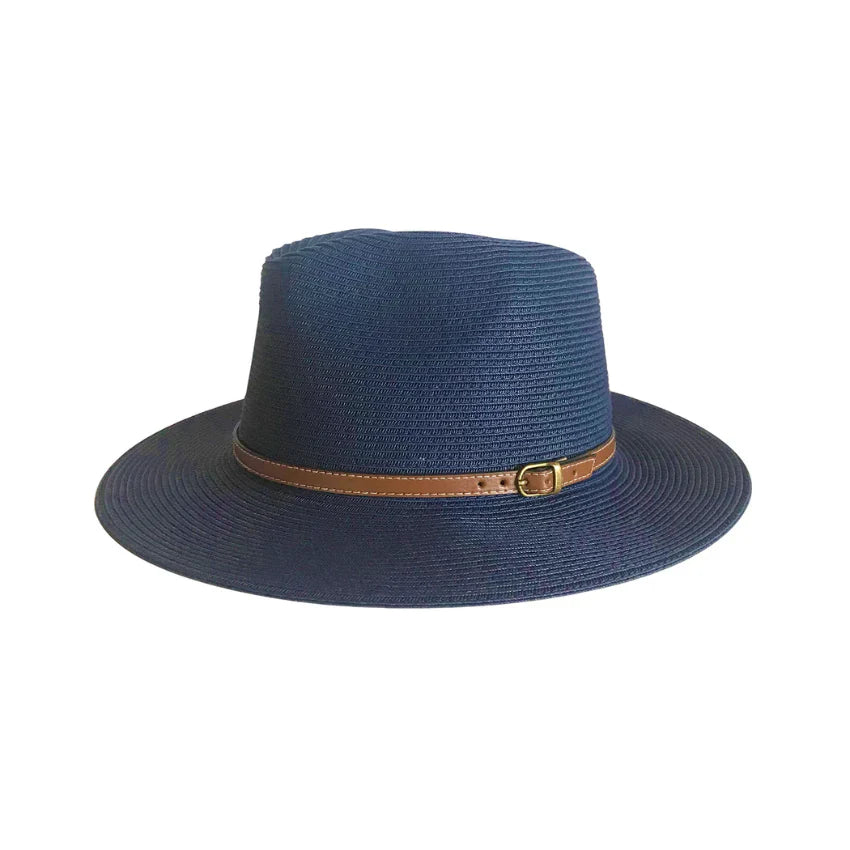 [62157939] 360Five Women's Fedora Hat | Cooper | Navy (L/XL)