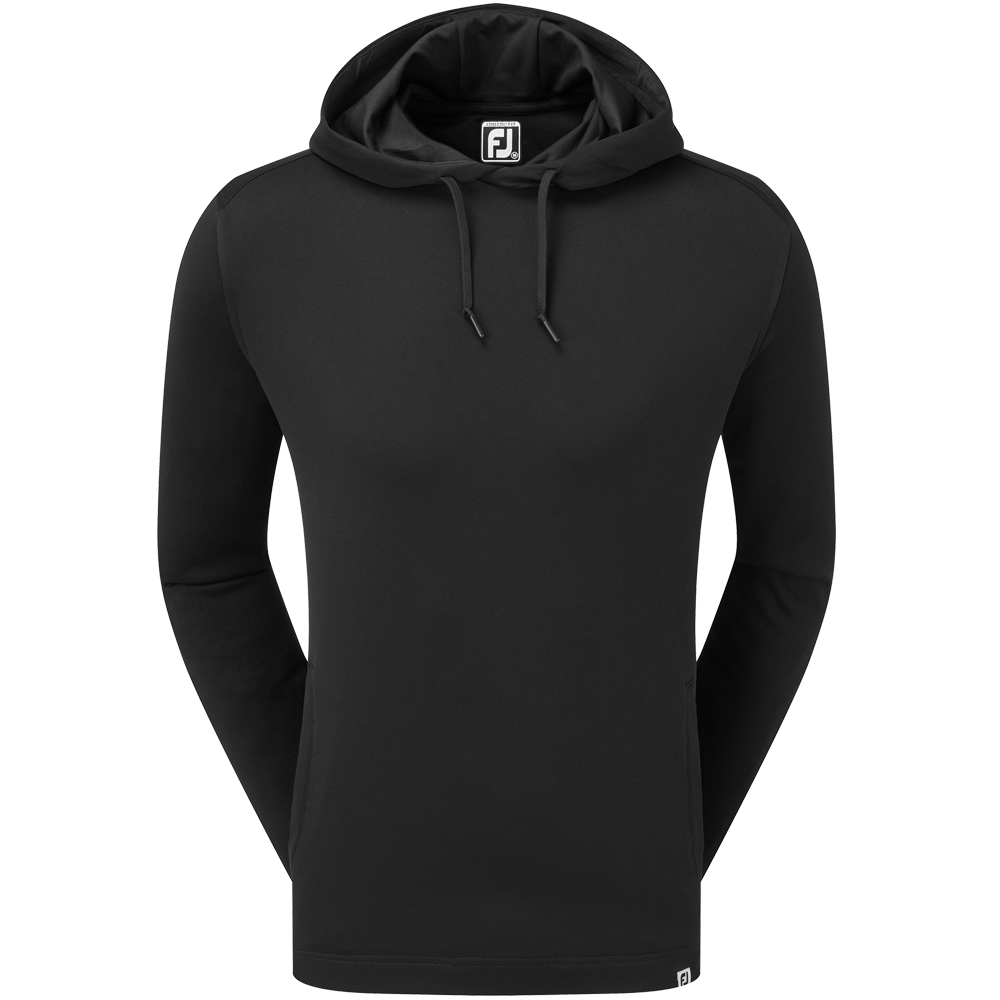 [80153S] Footjoy Men's Golf Hoodie | Lightweight (Black, S)