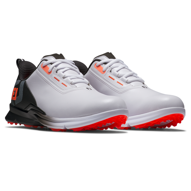 Footjoy Men's Golf Shoes | Fuel | White/Black/Coral bb