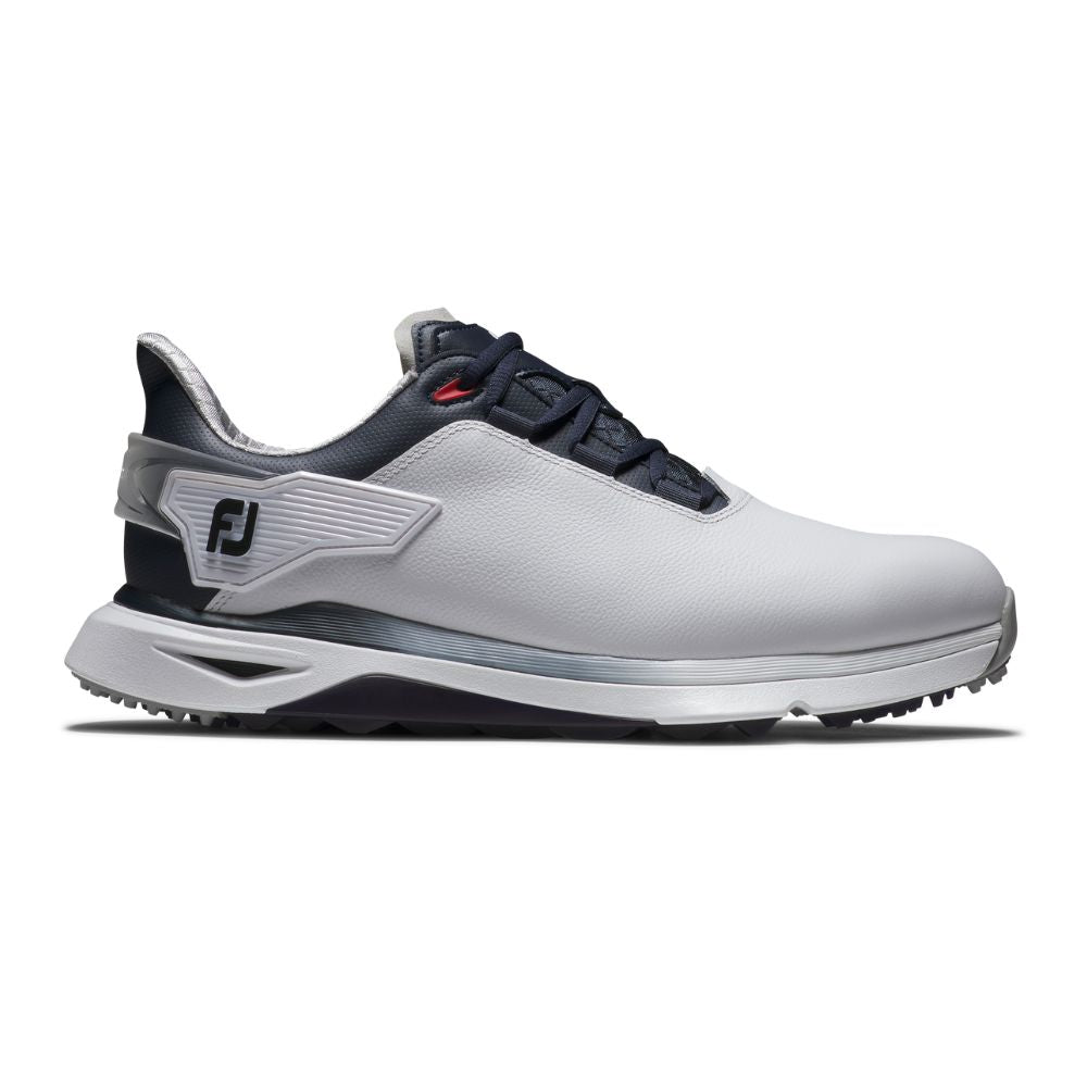 Footjoy Men's Golf Shoes | Pro SLX | White/Navy/Red a8