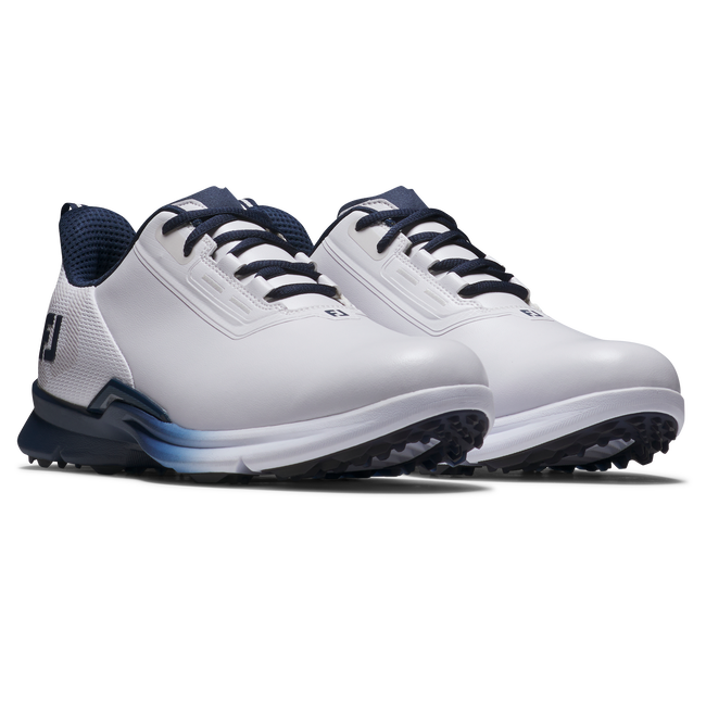 Footjoy Men's Golf Shoes | Fuel | White/Navy/Blue ce