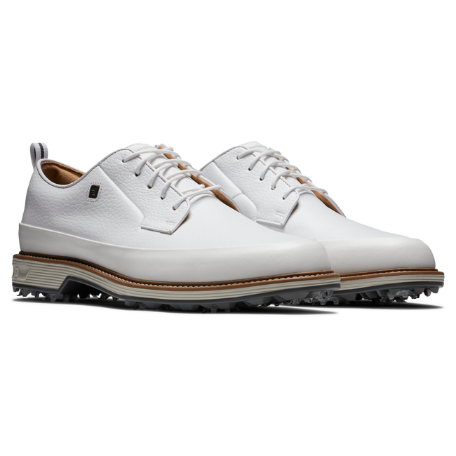 [54394080M] Footjoy Men's Golf Shoes | Premiere Series Field LX | White/Grey bd (UK7)
