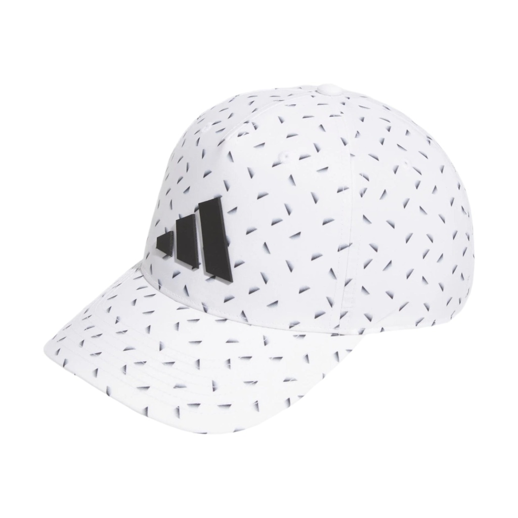 [JD7092] Adidas Mens Golf Cap | Tour Print SNP | White