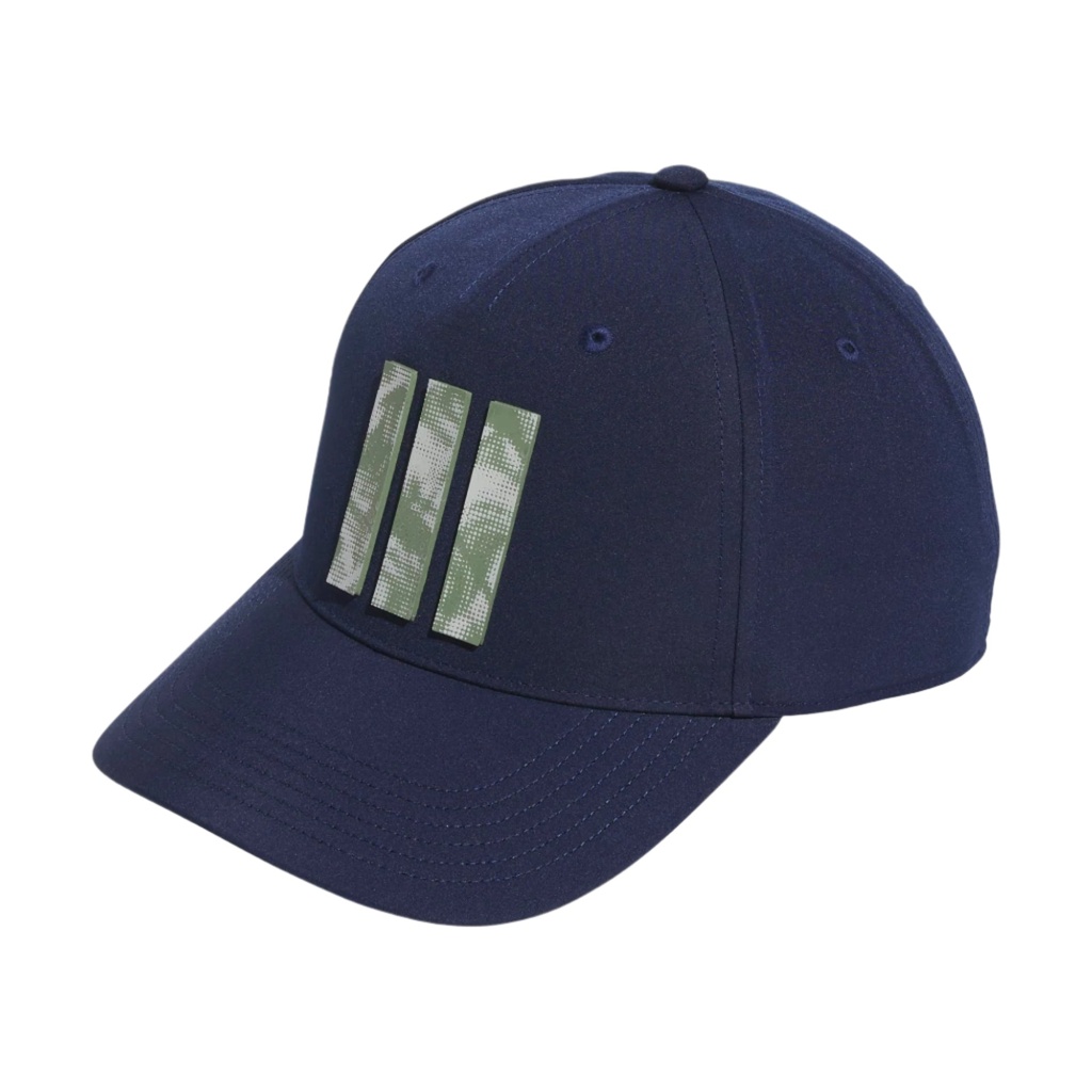 [JJ3856] Adidas Men's Golf Cap | 3 Stripe Tour | Navy