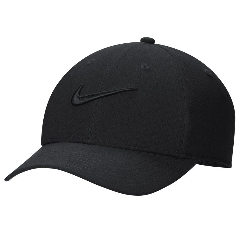 [NIKEA005LXL] Nike Unisex Golf Cap | Structured | Black/Black (L/XL)