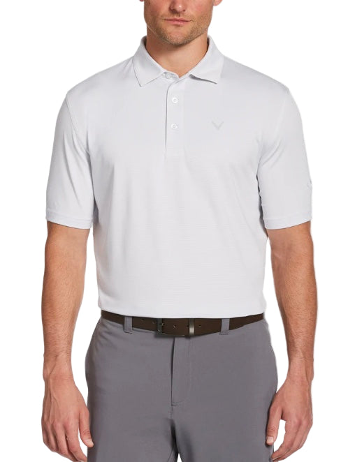 [2708949G-02] Callaway Men`s Golf Shirt | White (M)