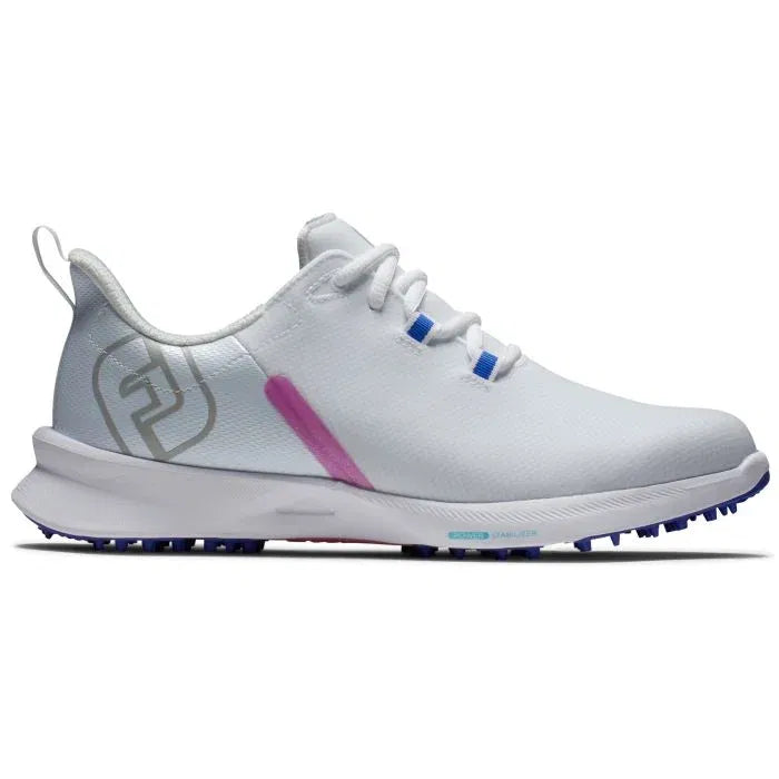 Footjoy Women's Golf Shoes | Fuel Sport | White/Navy/Pink 20